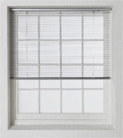 Heart of House Cordless Venetian Blind - 6ft - Aluminium.